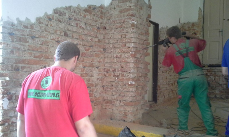 Archívne foto sanácií