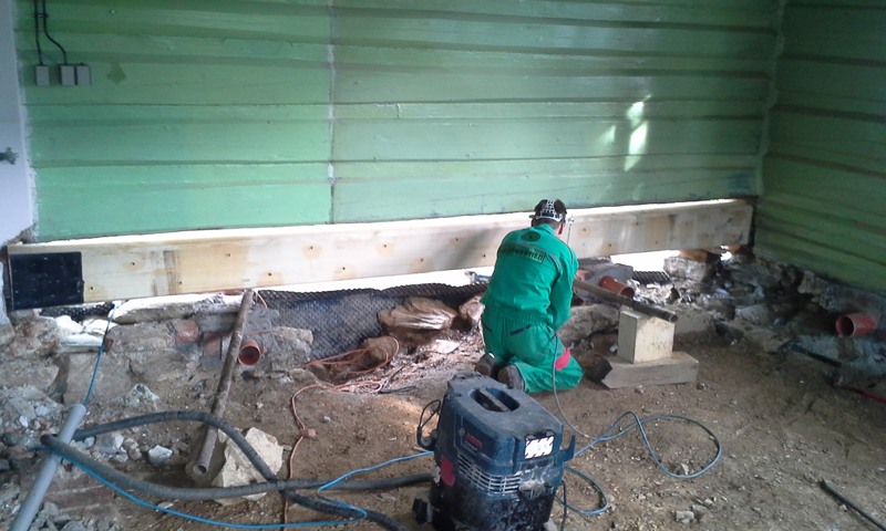 Sanácia poškodeného dreveného krovu