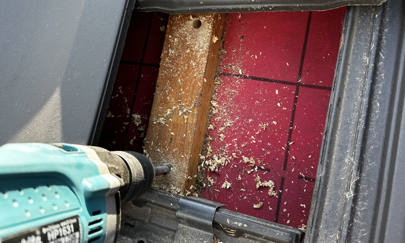 Impregnácia krovu proti červotočovi