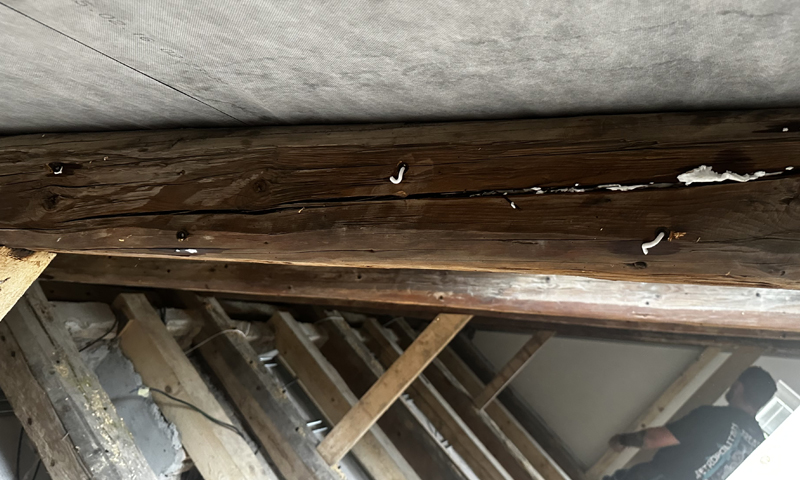 Hĺbková impregnácia starého dreva