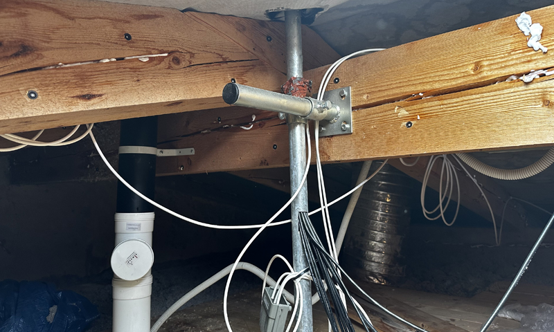 Sanácia krovu a výmena poškodených častí