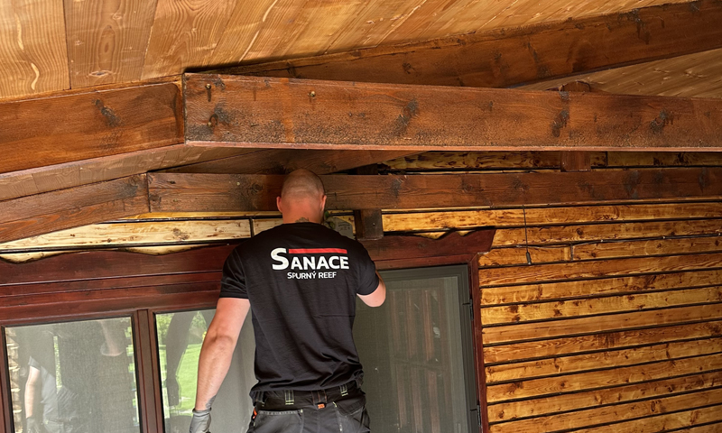 Tlaková impregnácia a sanácia krovu