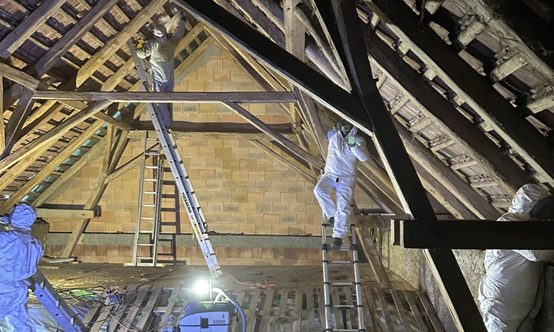 Výsledok sanácie krovu rodinného domu